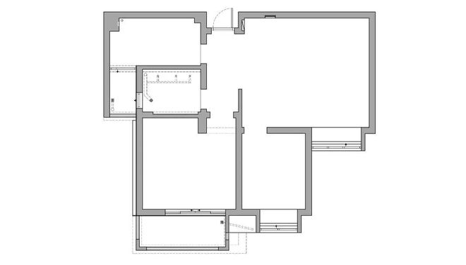 扔茶几、丢电视、去客厅化……88㎡装出“秘密花园”松弛感封神
